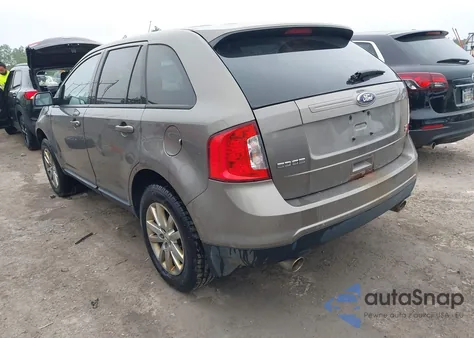 2013 Ford Edge Sel из США, поврежденный, VIN 2FMDK4JC4DBC65225